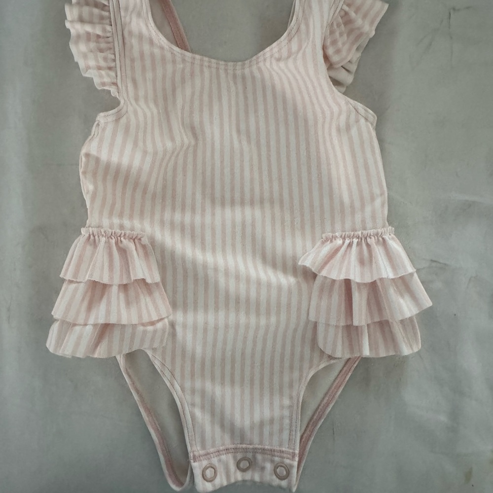 Ruffle One-Piece Swimsuit Tucker + Tate